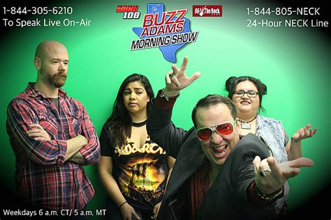 buzz adams morning show megan|buzz adams morning show cast.